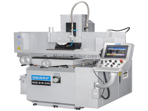 NEW 8" x 18" SHARP SGE-818-2NA 2-AXIS NC SURFACE GRINDER NEW 8" x 18" SHARP SGE-818-2NA 2-AXIS NC SURFACE GRINDER