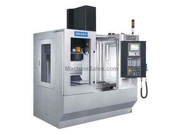 NEW SHARP SVL-2416SE-F LINEAR WAY CNC VERTICAL MACHINING CENTER NEW SHARP SVL-2416SE-F LINEAR WAY CNC VERTICAL MACHINING CENTER
