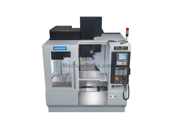 NEW SHARP SVL-2517SZ-F LINEAR WAY CNC VERTICAL MACHINING CENTER NEW SHARP SVL-2517SZ-F LINEAR WAY CNC VERTICAL MACHINING CENTER