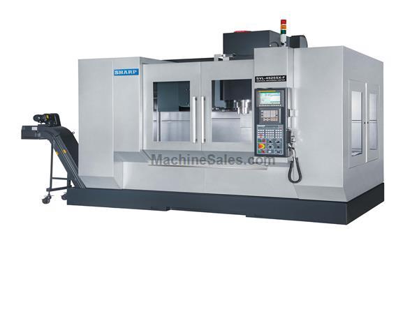 NEW SHARP SVL-4525SX-F LINEAR WAY CNC VERTICAL MACHINING CENTER NEW SHARP SVL-4525SX-F LINEAR WAY CNC VERTICAL MACHINING CENTER