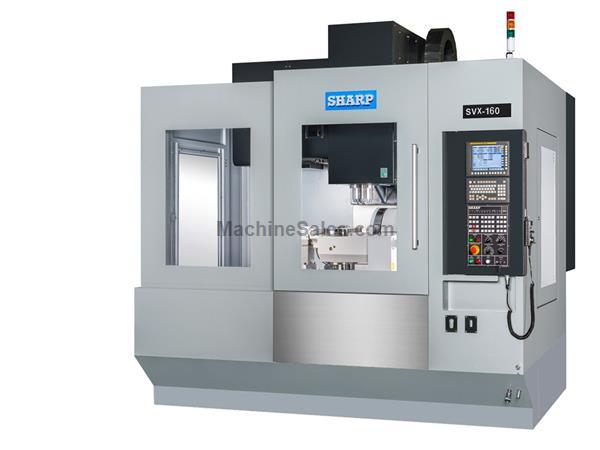 NEW SHARP SVX-160 5-AXIS CNC VERTICAL MACHINING CENTER NEW SHARP SVX-160 5-AXIS CNC VERTICAL MACHINING CENTER