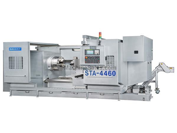 NEW SHARP STA-44 CNC BIG BORE LATHE NEW SHARP STA-44 CNC BIG BORE LATHE