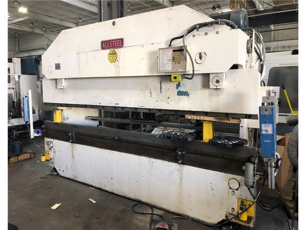 95 TON X 12' ALLSTEEL MODEL 95-12 HYDRO-MECHANICAL
PRESS BRAKE 95 TON X 12' ALLSTEEL MODEL 95-12 HYDRO-MECHANICAL
PRESS BRAKE