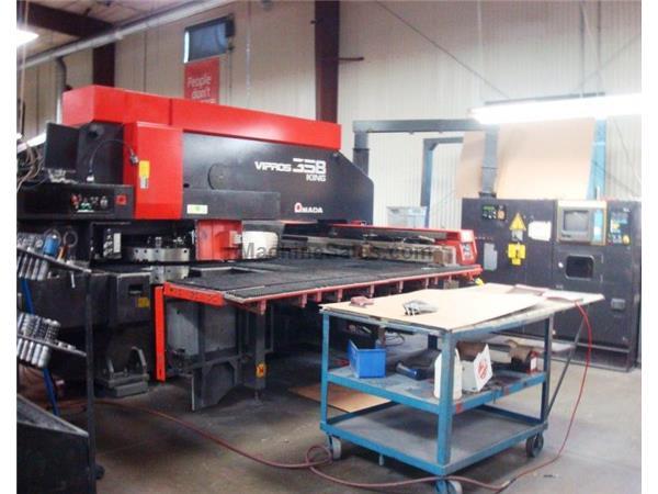 30 TON AMADA VIPROS 358 KING CNC TURRET PUNCH 30 TON AMADA VIPROS 358 KING CNC TURRET PUNCH