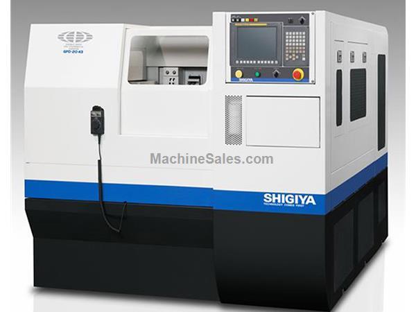 NEW SHIGIYA GPD-20-43 CNC DOUBLE DRIVE CYLINDRICAL GRINDER NEW SHIGIYA GPD-20-43 CNC DOUBLE DRIVE CYLINDRICAL GRINDER