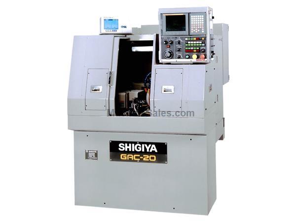 NEW SHIGIYA GAC-20 COMPACT CNC ANGULAR CYLINDRICAL GRINDER NEW SHIGIYA GAC-20 COMPACT CNC ANGULAR CYLINDRICAL GRINDER