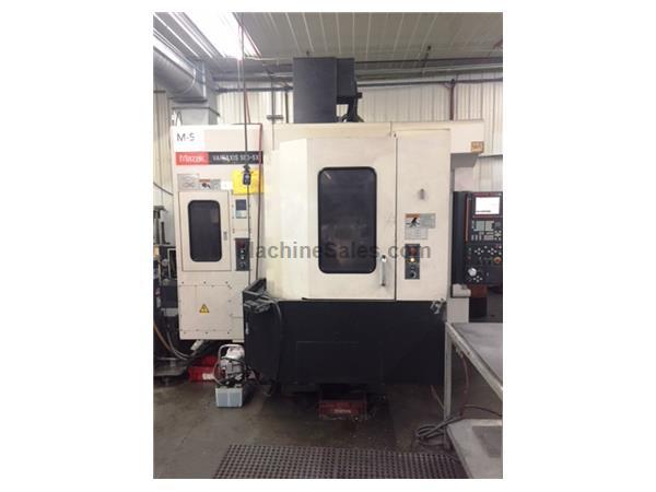 MAZAK VARIAXIS 500-5X 5-AXIS CNC VERTICAL MACHINING CENTER MAZAK VARIAXIS 500-5X 5-AXIS CNC VERTICAL MACHINING CENTER