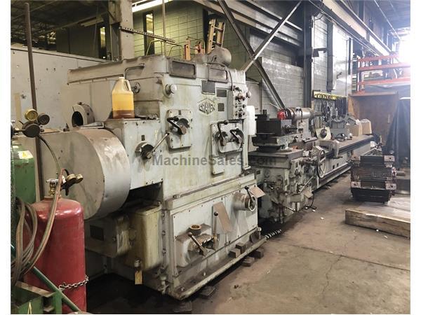 54" X 296" CRAVEN HEAVY DUTY ENGINE LATHE 54" X 296" CRAVEN HEAVY DUTY ENGINE LATHE