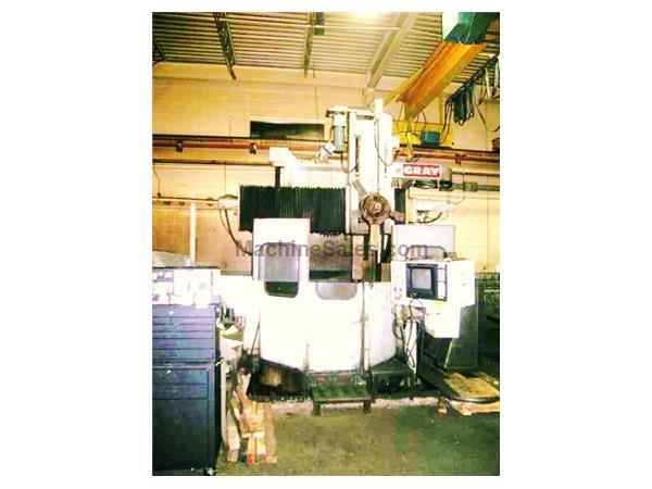 48" GRAY RINGMASTER CNC VERTICAL TURRET LATHE WITH 5-POSITION TURRET 48" GRAY RINGMASTER CNC VERTICAL TURRET LATHE WITH 5-POSITION TURRET