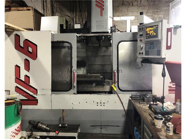 HAAS VF-6 CNC VERTICAL MACHINING CENTER HAAS VF-6 CNC VERTICAL MACHINING CENTER