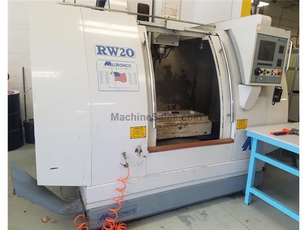 Milltronics RW-20 CNC Vertical Machining Center Milltronics RW-20 CNC Vertical Machining Center