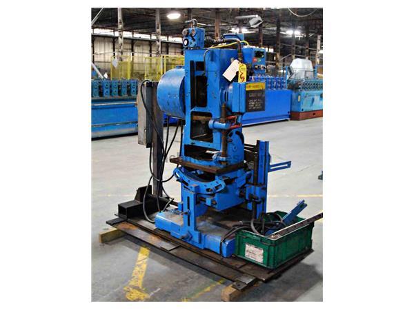 18 Ton x 2″ TISHKEN #CO-T-6A Tilting Cut-Off Press