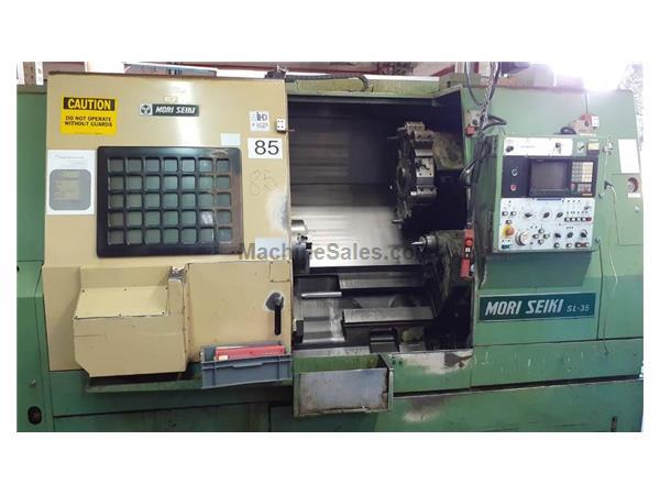 MORI SEIKI Model: SL-35B/750, Two Axis CNC Turning Center MORI SEIKI Model: SL-35B/750, Two Axis CNC Turning Center