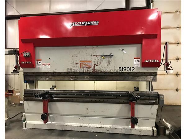 ACCURPRESS, ACCELL, 9-AXIS, 190 Ton, 6 AXIS BACK GAUGE, NEW: 2003