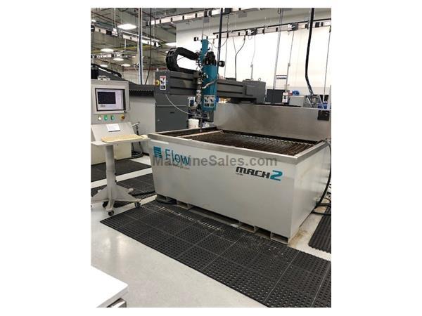 Flow,Mach 2-1313B, 4.3&#39;x4.3&#39; Table, 60K PSI, 800 Hours, Great Condi