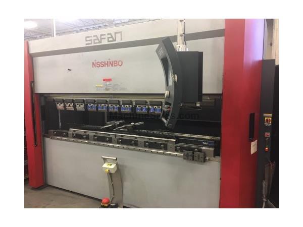 55 TON X 99.5&quot; SAFAN SMK-K 50-2550-T3 SERVO DRIVEN PRESS BRAKE MFG:200