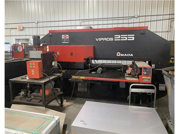 22 Ton Amada Vipros 255 CNC Turret Punch 22 Ton Amada Vipros 255 CNC Turret Punch