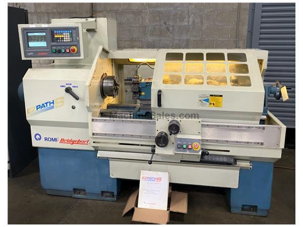 Bridgeport Romi EZ Path S, Bridgeport CNC Control, 8" Chuck, 17" Bridgeport Romi EZ Path S, Bridgeport CNC Control, 8" Chuck, 17"