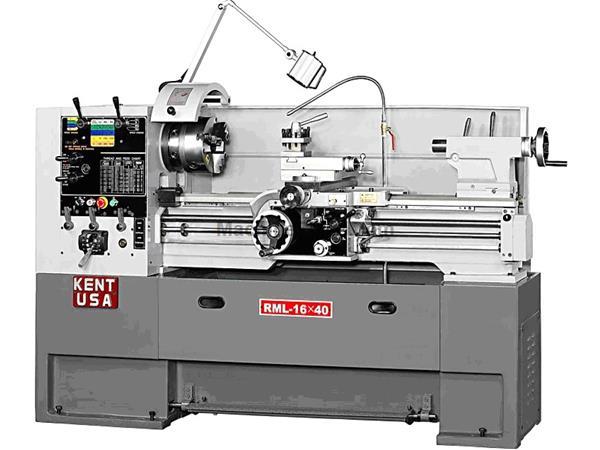 16&quot; x 40&quot; KENT USA RML-1660VT MANUAL PRECISION LATHE - NEW