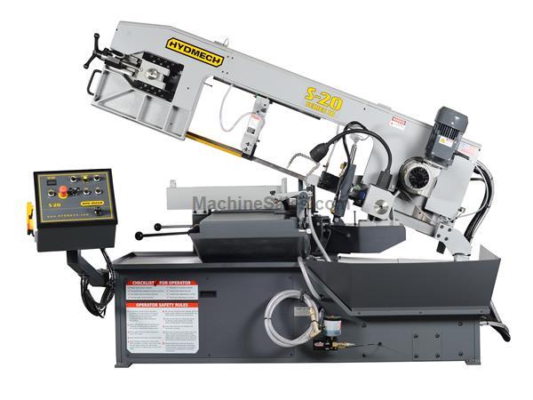 NEW 13" x 18" HYD-MECH MODEL S-20 HORIZONTAL PIVOT BAND SAW NEW 13" x 18" HYD-MECH MODEL S-20 HORIZONTAL PIVOT BAND SAW