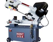 7" x 10.2" KENT USA W-712SB HORIZONTAL BAND SAW - NEW