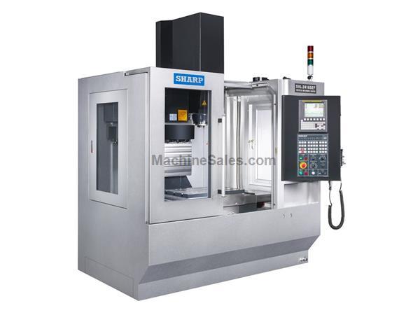 NEW SHARP SVL-2416SE-F LINEAR WAY CNC VERTICAL MACHINING CENTER