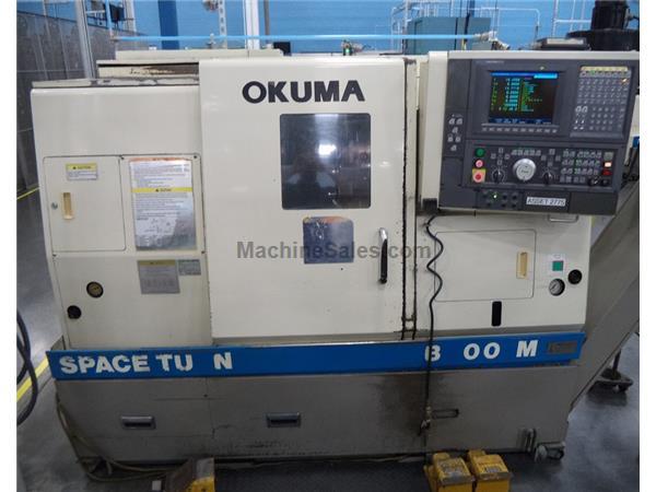 OKUMA LB-300M BIG BORE CNC LATHE