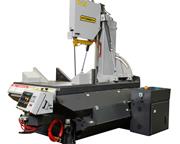 NEW - 30"H x 25"W HYD-MECH V-25 SEMI-AUTOMATIC VERTICAL TILT FRAME BAND SAW