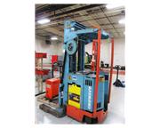 4000 LB. RAYMOND MODEL 31T40TT STAND UP TYPE ELECTRIC FORKLIFT