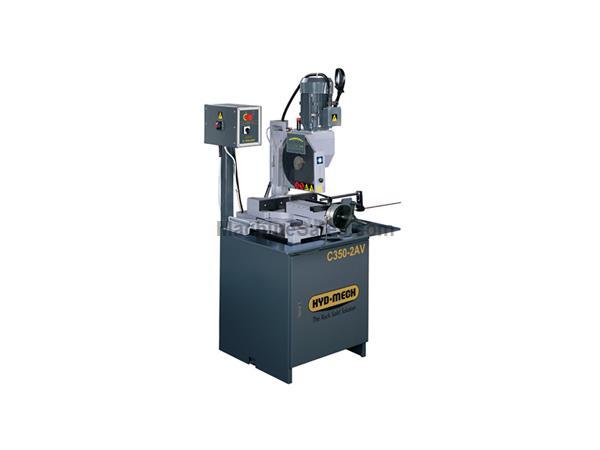 NEW HYD-MECH C350-AV MANUAL VERTICAL COLUMN COLD SAW