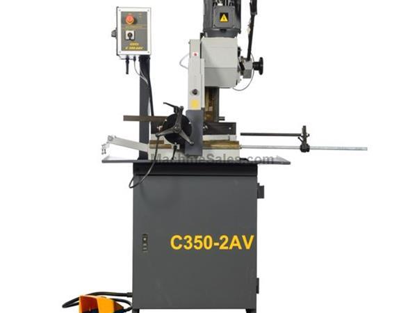 NEW HYD-MECH PNF350-2AV  MANUAL VERTICAL COLUMN COLD SAW