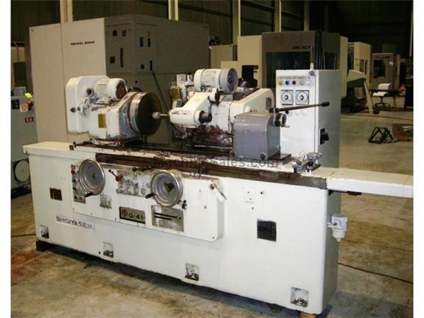 16" x 39.37" SHIGIYA SEIKI MODEL GUA-41-100 UNIVERSAL OD/ID CYLINDRICAL GRINDER 16" x 39.37" SHIGIYA SEIKI MODEL GUA-41-100 UNIVERSAL OD/ID CYLINDRICAL GRINDER