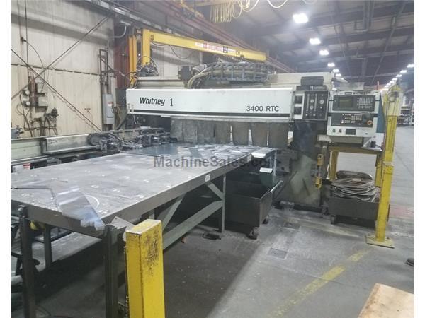 40 TON WHITNEY 3400 RTC-60 PLASMA PUNCH