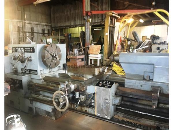 32/43&quot; X 84&quot; cc TUDA JUMBO EIGHT GAP BED ENGINE LATHE