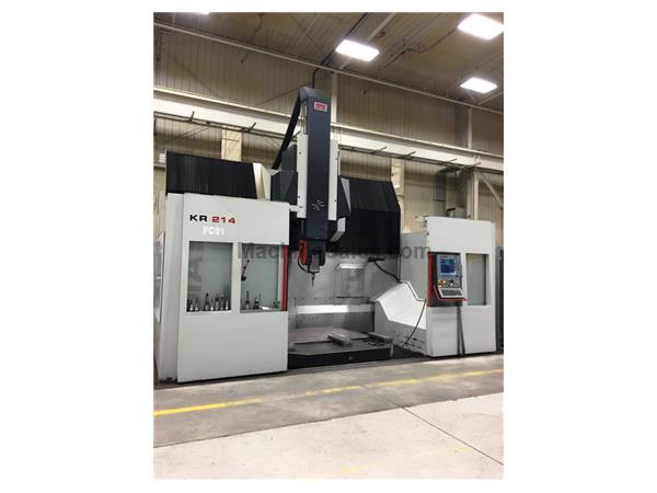 FIDIA KR-214 6-AXIS HIGH SPEED VERTICAL MACHINING CENTER WITH BUILT-IN ROTARY TABLE