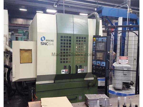 MAKINO SNC64 HIGH SPEED GRAPHITE VERTICAL MACHINING CENTER