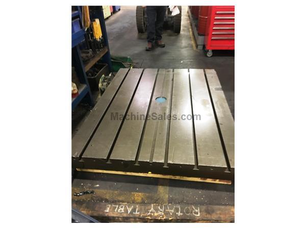 48" X 60" GIDDINGS & LEWIS AIR LIFT ROTARY TABLE 48" X 60" GIDDINGS & LEWIS AIR LIFT ROTARY TABLE