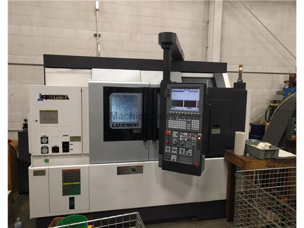 OKUMA LU-S1600-2SC X 1000 4-AXIS CNC TURNING CENTER