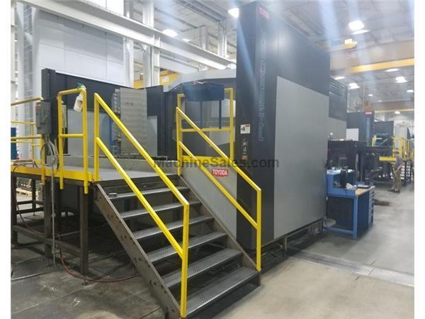 2010 Toyoda FH-1250SX, Fanuc 310i-Model A Controls, 6K RPM, 49&quot; x 49&quot; Pallets, Cat 50, 121 ATC