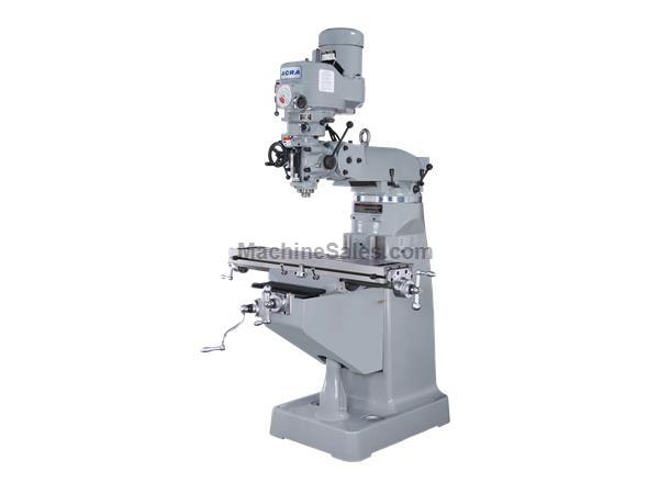 ACRA MODEL LCM50 VERTICAL STEP PULLEY MILLING MACHINE