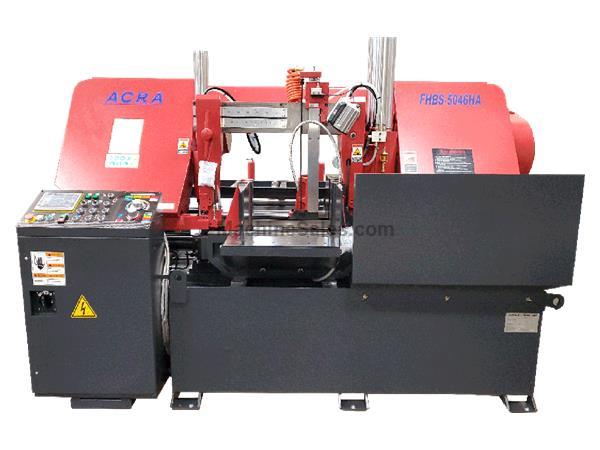 18.11” X 19.68” ACRA MODEL 5046HA FULLY AUTOMATIC DOUBLE COLUMN HYDRAULIC BANDSAW