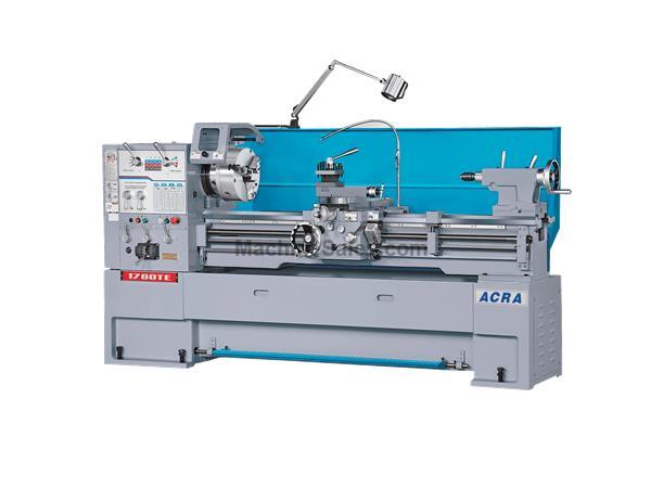 17&quot; X 60&quot; ACRA MODEL 1760TE (3-1/8&quot; BORE) PRECISION HIGH SPEED GAP BED ENGINE LATHE