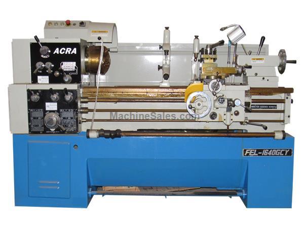 16" X 40" ACRA MODEL 1640GCY PRECISION GAP BED ENGINE LATHE