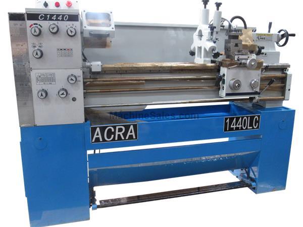 14" X 40" ACRA MODEL 1440LC PRECISION GAP BED ENGINE LATHE