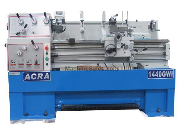 14&quot; X 40&quot; ACRA MODEL 1440GWI GEAR-HEAD PRECISION GAP BED ENGINE LATHE