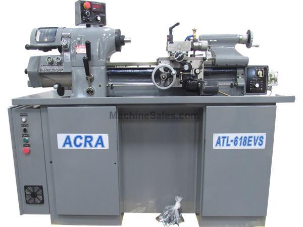 ACRA 618EVS PRECISION HIGH SPEED/HIGH ACCURACY TOOLROOM LATHE WITH INVERTER (3 HP) ACRA 618EVS PRECISION HIGH SPEED/HIGH ACCURACY TOOLROOM LATHE WITH INVERTER (3 HP)