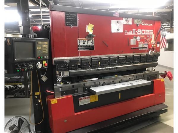 88 Ton Amada FBD-8025 CNC Press Brake 88 Ton Amada FBD-8025 CNC Press Brake