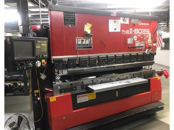 88 Ton Amada FBD-8025 CNC Press Brake