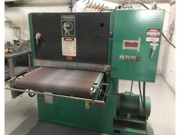37" Dry Timesaver Model 137-1HPM with Wet Dust Collector 37" Dry Timesaver Model 137-1HPM with Wet Dust Collector