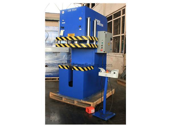 150 Ton 15&quot; Stroke Pressmaster CFP-150 HYDRAULIC PRESS, New Design